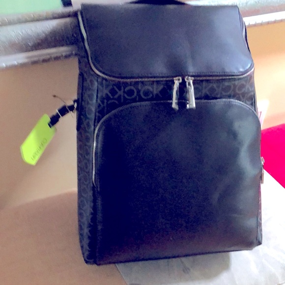 Calvin Klein Handbags - NWT Calvin Klein Unisex Laptop Backpack